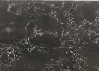 سنگ کوارتز مصنوعی سیاه کارارا مقاوم در برابر حرارت آسان برای تمیز کردن