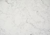 حمام Vanitytop White Quartz Stone ، کانتر کوارتز رنگ جامد
