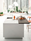 صفحات سنگ کوارتز مصنوعی NSF تخته سنگ کوارتز سفید Carrara برای رویه آشپزخانه