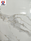 سنگ مرمر بافت سنگ کوارتز سفید مهندسی Calacatta برای صفحه آشپزخانه