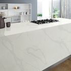 آشپزخانه Countertop مصنوعی White Calacatta Quartz Stone 18 MM ضخیم
