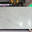 آشپزخانه Countertop مصنوعی White Calacatta Quartz Stone 18 MM ضخیم
