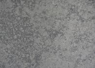 سطح صیقلی سنگ کوارتز خاکستری مقاوم در برابر اسید برای پله بلوک میز آشپزخانه