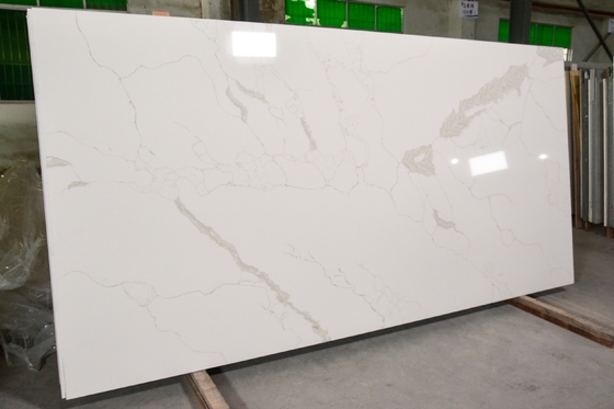 سنگ کوارتز مصنوعی مهندسی برای میز آشپزخانه 3200X1600mm SGS