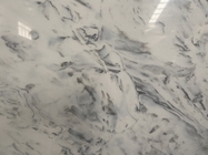 دال سنگ کوارتز NSF Calacatta با زمینه سفید مقاوم در برابر خش