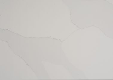 صفحات کوارتز مصنوعی سفید مقاوم در برابر لکه های سنگ تراش سنگ کوارتز