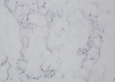کانتر سنگ کوارتز سنگین رنگی با سختی بالا و سفید Carrara Quartz ضد محو شده است